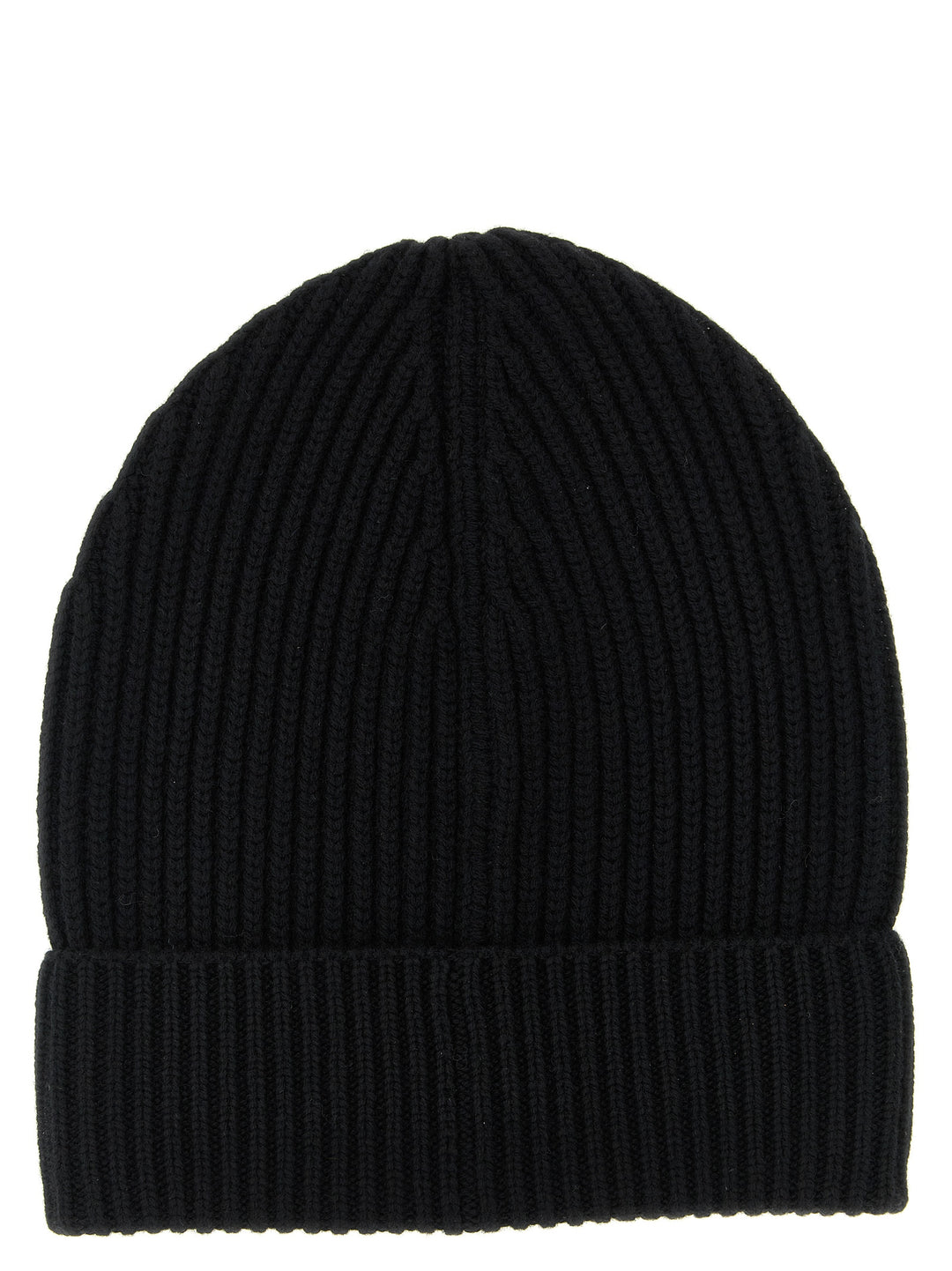 Dolce & Gabbana Wool And Cashmere Beanie Hats - Black | 43a3ae5de0061a0c563a03d63d9c902a8b106d2d