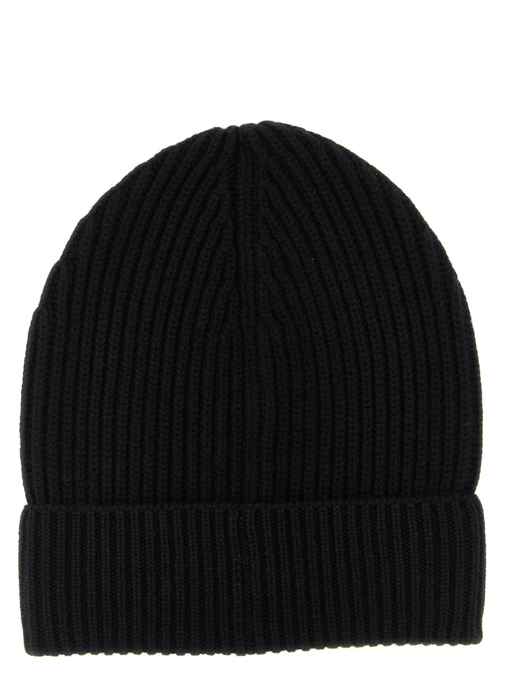 Dolce & Gabbana Wool And Cashmere Beanie Hats - Black | 43a3ae5de0061a0c563a03d63d9c902a8b106d2d