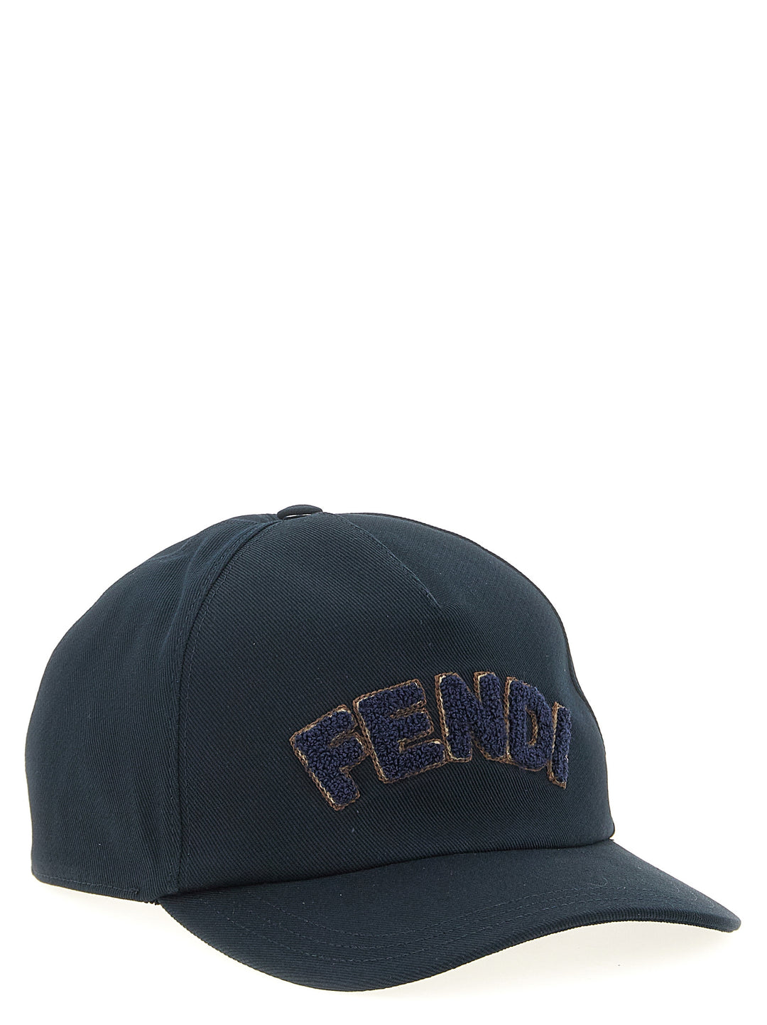Fendi Fendi Patch Cap Hats - Blue | 057a81f70f5bccd3cee0b71b0e52b440f88b99de