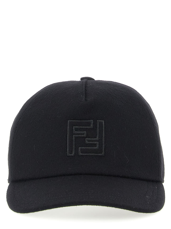 Fendi Wool And Cashmere Hat Hats - Black | fd74c0e61aa00bb7938ed87d14a1541c2f12cfb5