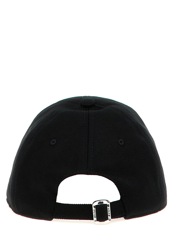 Fendi Logo Cap Hats - Black | 51bf6c2d7782e16a8b2703f9292d0fd8a2f1e79c