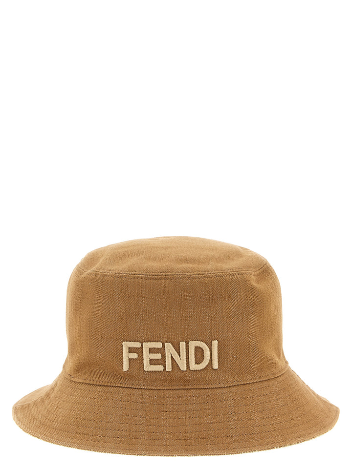 Fendi Reversible Bucket Hat Hats - Brown | 5c966a83aa5efcfe9de92d79853eec640f084268
