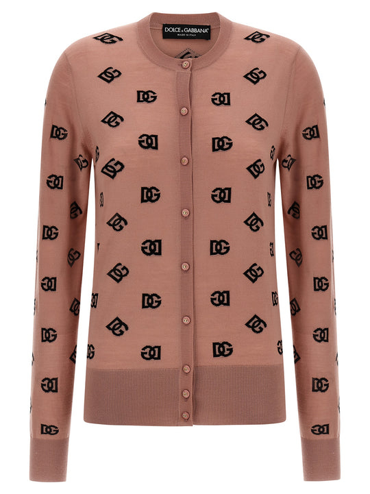 Cardigan Dg Sweaters And Cardigans Pink