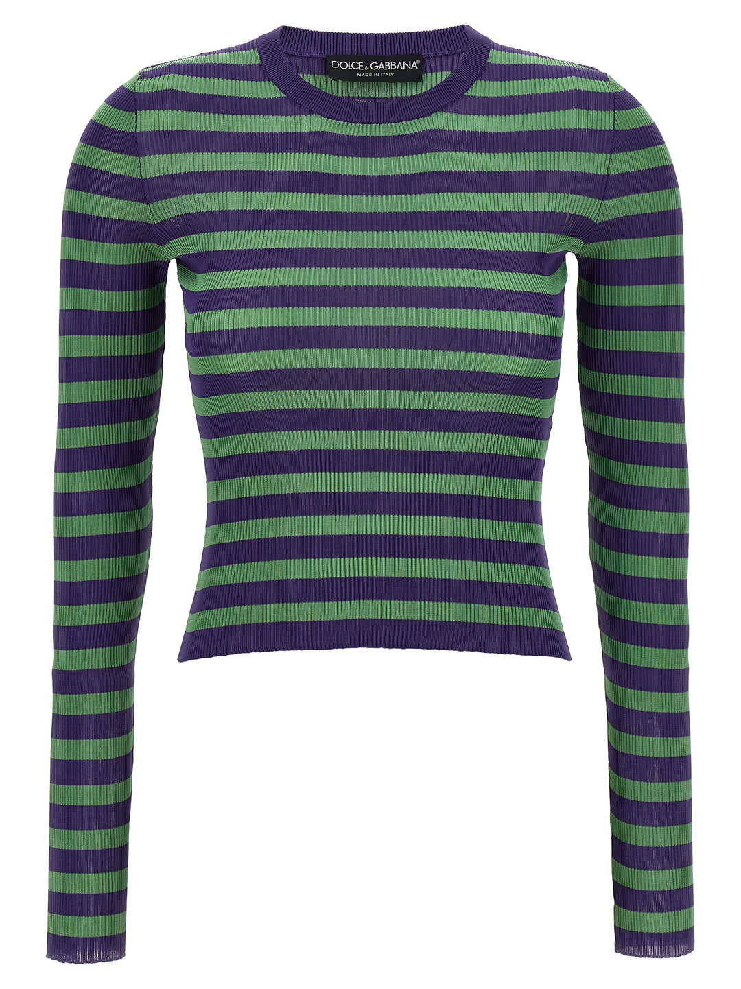 Dolce & Gabbana Striped Viscose Sweater Sweaters and Cardigans - Multicolor | d9e98a56ed1d0b75e94810f8fcb6ec18c9d58314