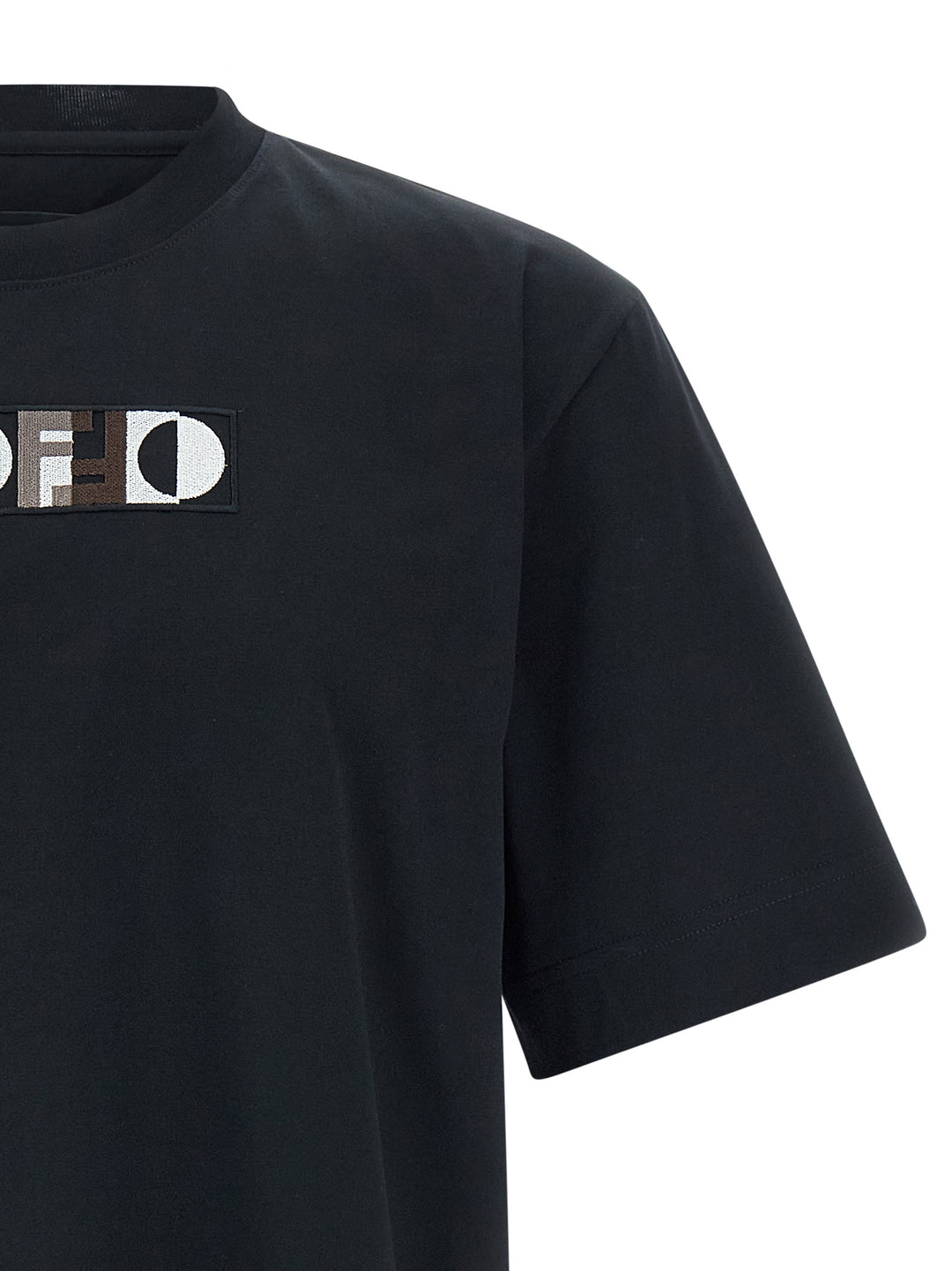 Fendi Fendi Optical T-shirt - Black | 1cf19aed7d4f06d21bfcf8709419020c5820dfe3