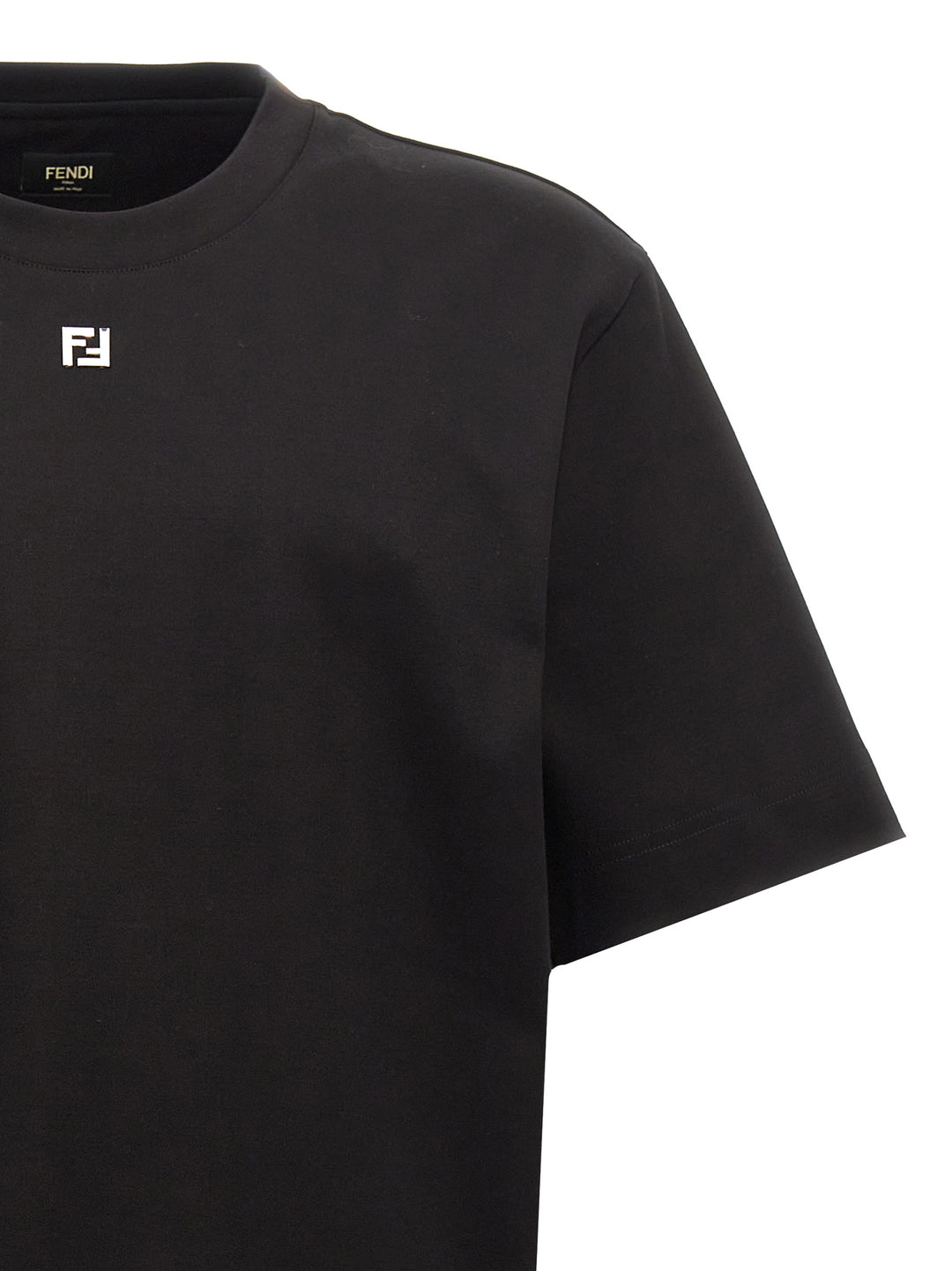 Fendi Ff T-shirt - Black | 2f21fea7a51b9a1bee811a98356de0a7b2070040