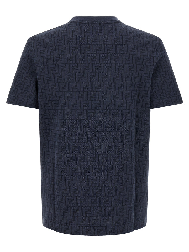 Fendi Ff T-shirt - Blue | 1ae040cf1f5c75fb572ef75b9ce8f8f00354bd69