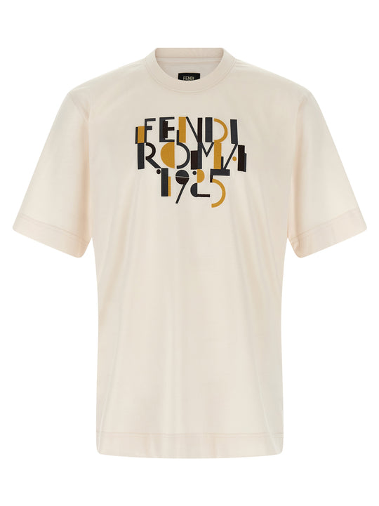Fendi Roma 1925 T-Shirt White