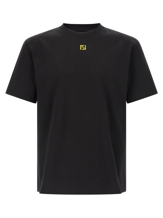 Embroidery T-Shirt Black
