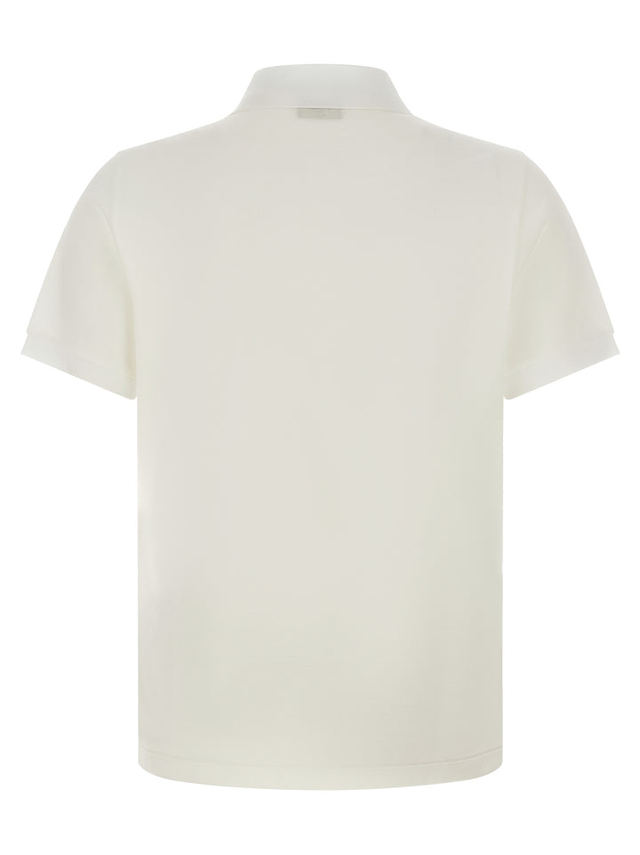 Fendi Ff Metallic Logo  Shirt Polo - White | 94b4c8ecbc47af9d5da7e200f66c7ef8cb9b52f1