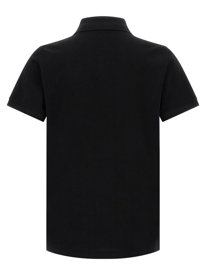 Fendi Ff Metallic Logo  Shirt Polo - Black | 935e72aae7f5612c3d0db57b1b18049d4c7fd5b8