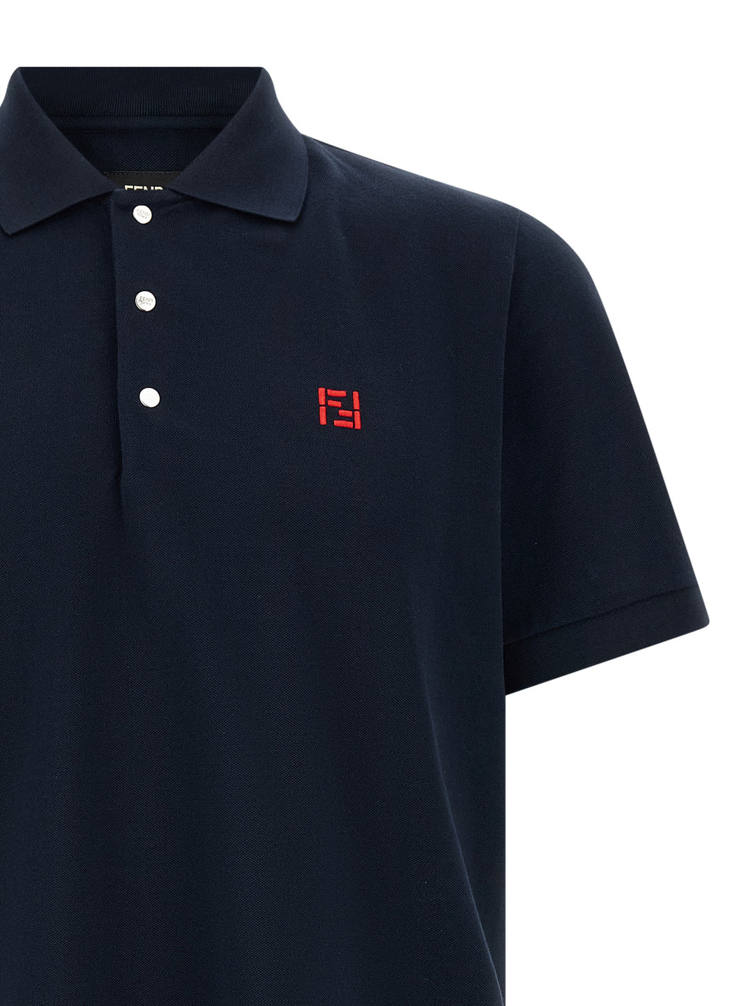 Fendi Ff Selleria Polo - Blue | 46908c9b5d041d2debbba28c5128edf80e61d60d