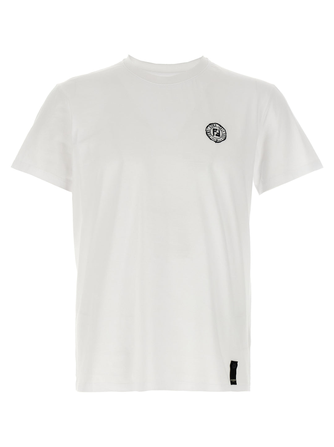 Fendi Postcards T-shirt - White | 3fc7a4add27b7e15f784f179cc64b442a9cbc103
