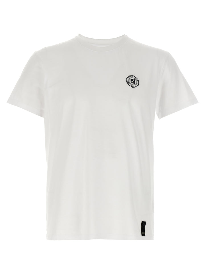 Fendi Postcards T-shirt - White | 3fc7a4add27b7e15f784f179cc64b442a9cbc103