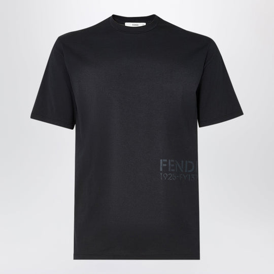 Black Cotton T-Shirt