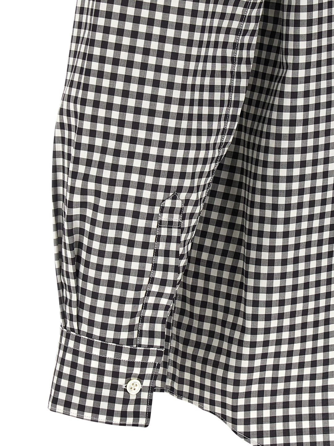 Comme Des GarçOns Shirt Vichy Shirt Shirt and Blouse - Black | 659938d2a3c03913f63cda03ffb80ab04cc626b8