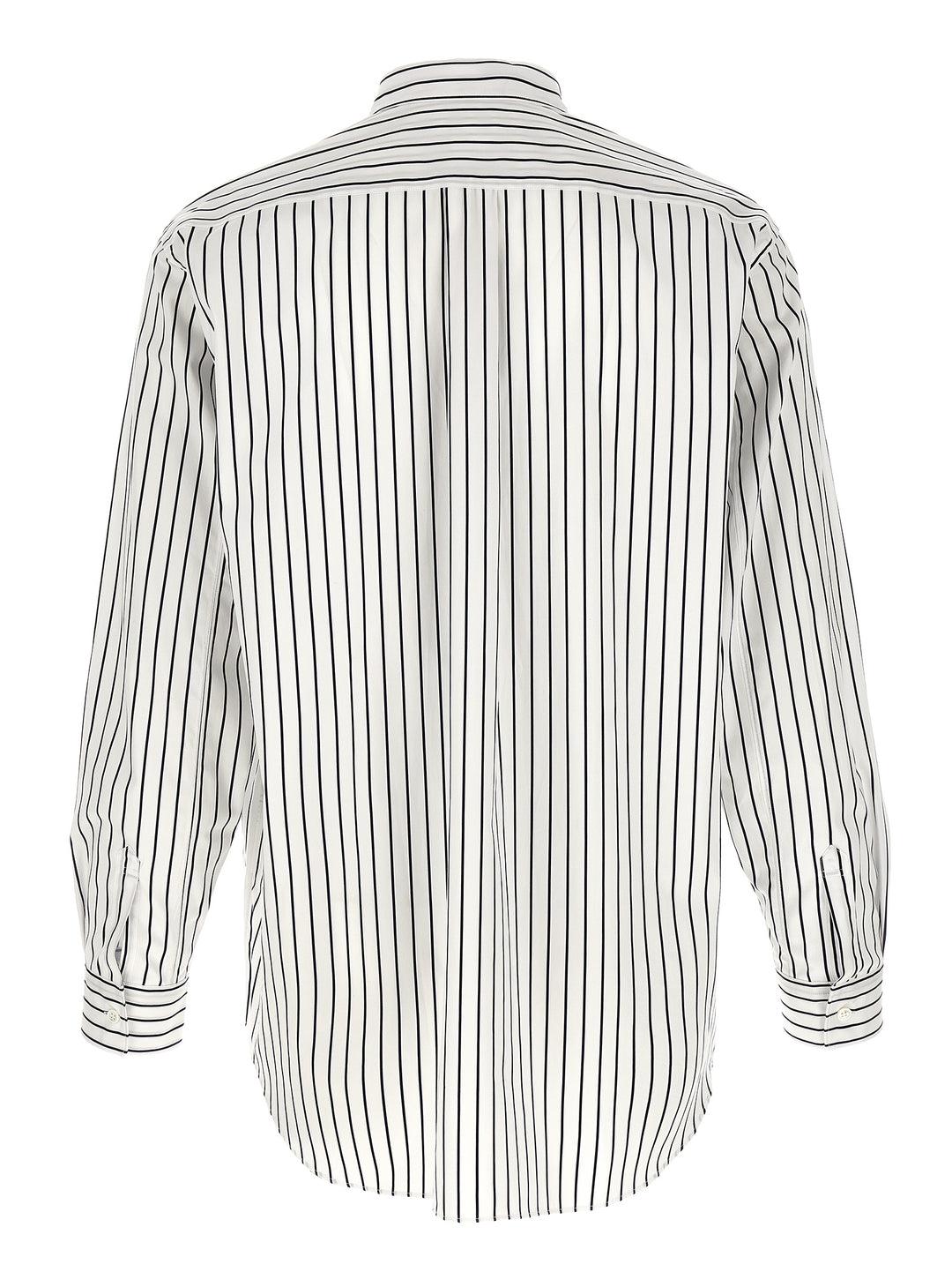 Comme Des GarçOns Shirt Striped Shirt Shirt and Blouse - White/Black | 965aaf9ef00fe4bef79c4052f03520b06e86bc39