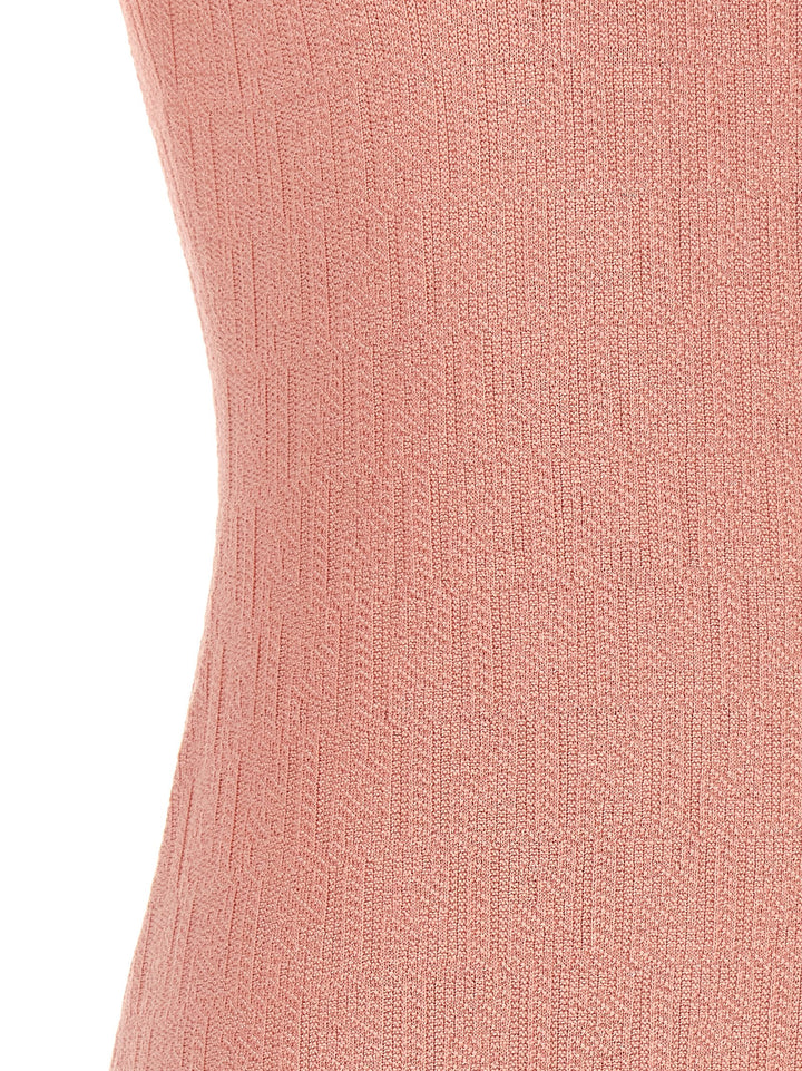 Fendi Color-Block Dress Dresses - Pink | 8345875f632739b2effd1c207c86483a326565d6