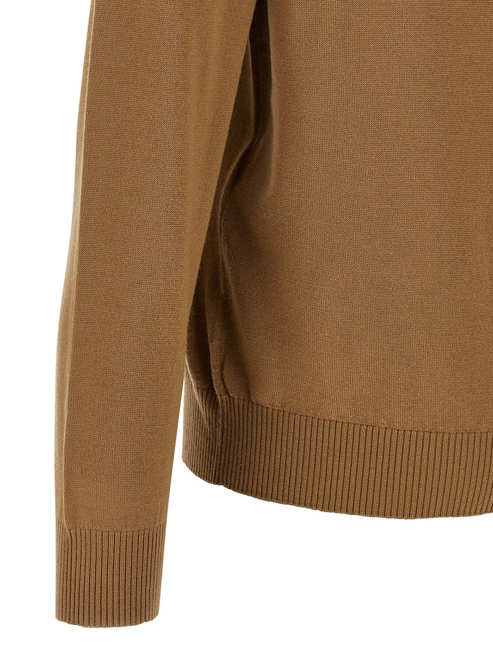 Fendi Ff Pocket Sweater Sweaters and Cardigans - Beige | 27c080c2b256c1c92c6ed5f3c1729947c0a23cbd