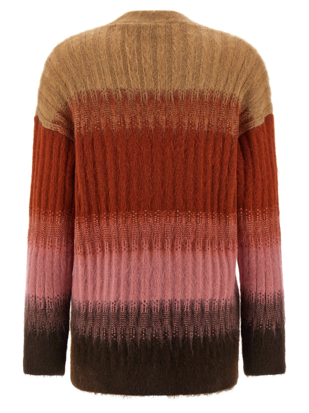 Fendi Vanisé Knit Cardigan Sweaters and Cardigans - Multicolor | 5f65eec148197715eb7cba3b58e024bfac734543