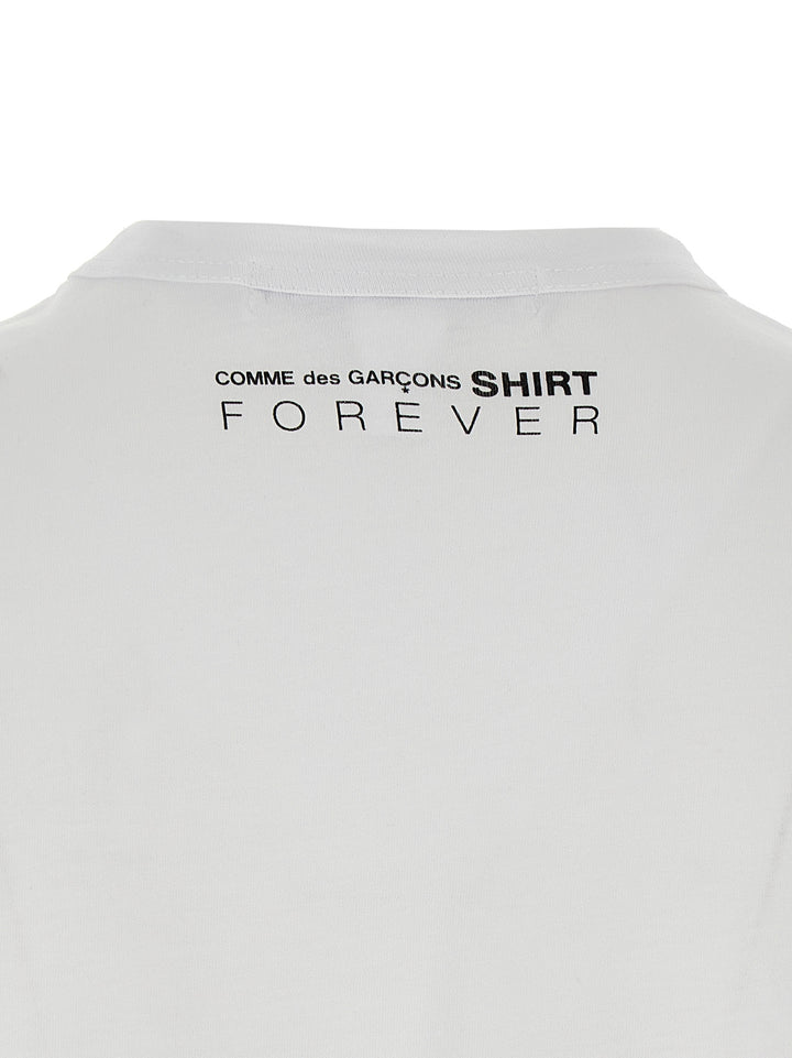 Comme Des GarçOns Shirt Forever T-shirt - White | 02d5e4b0bea8b433e8ef4135d989a65181e04fa2