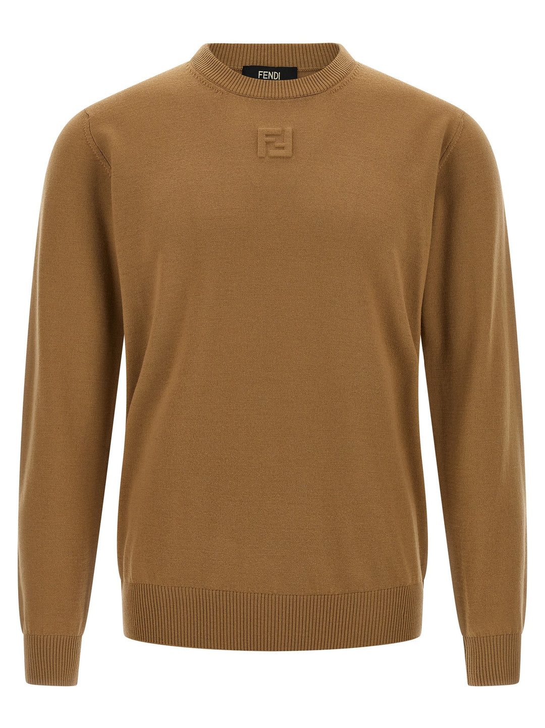 Fendi Wool Sweater Sweaters and Cardigans - Beige | e65501aa7046d27a68dfefb2889ca01638cf28c6