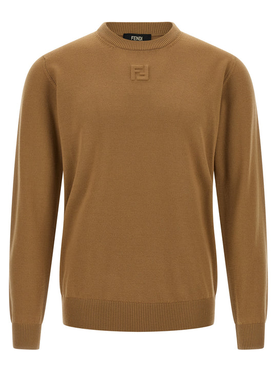 Wool Sweater Sweaters And Cardigans Beige