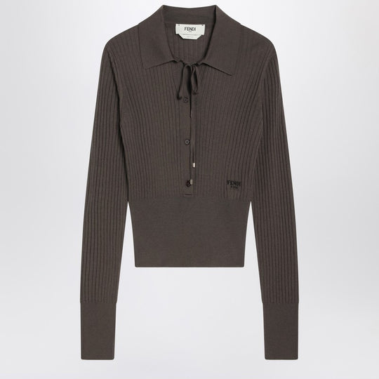 Brown Wool Jumper