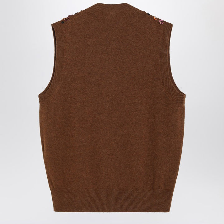 Fendi Vests - Brown | 45ffd655e1887c3d517cc45289e4734a257493b5
