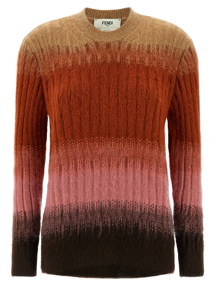 Fendi Vanite Knit Sweater Sweaters and Cardigans - Multicolor | 1a1cbfa18521d1ccf2d1a3df2741088d3c3bc019