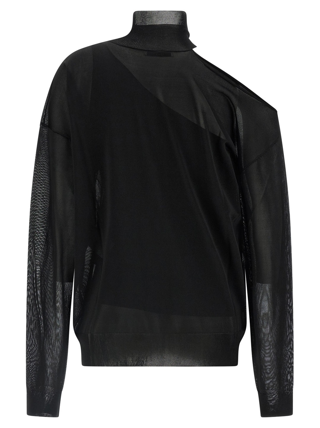 Fendi Double Knit Top Sweaters and Cardigans - Black | dc0d3c66a80770b4b5577e31a2764cacc74ca28d