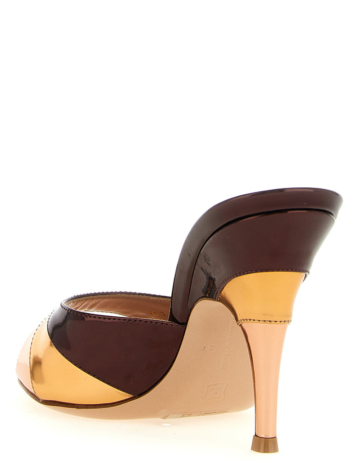 Gianvito Rossi Marea Sandals - Multicolor | cc43b1c756ee30a9471b3c06a68a73c968f8992f