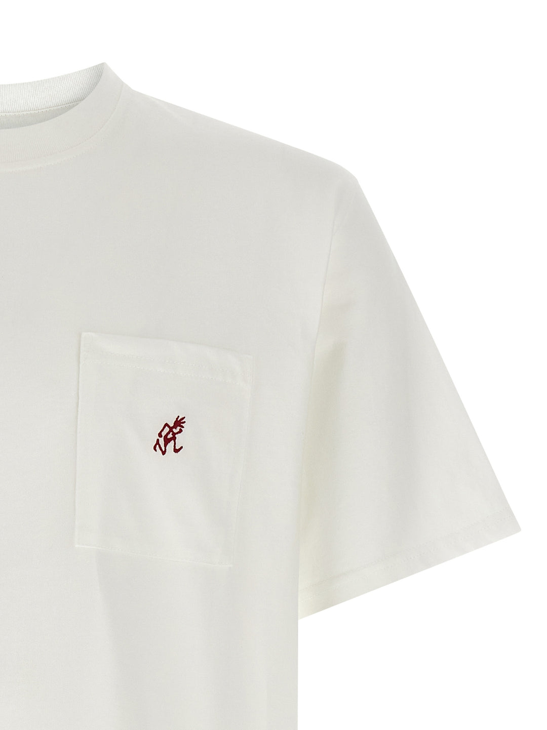 Gramicci One Point T-shirt - White | 6397971514461c294b260bb12080aebc0aeb2a5b