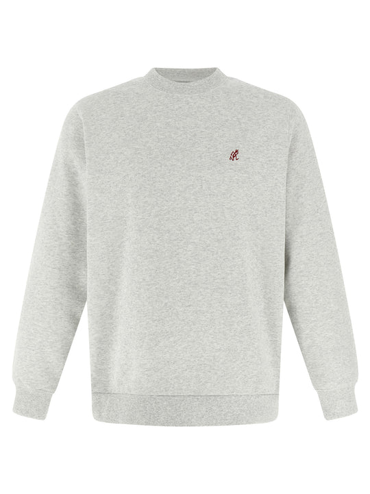 One Point Crew Sweatshirt Gray