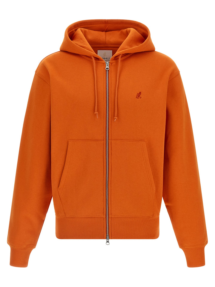 Gramicci One Point Sweatshirt - Orange | 201c447eeff989a0c81ff42d7bea54d2ced6f0e5