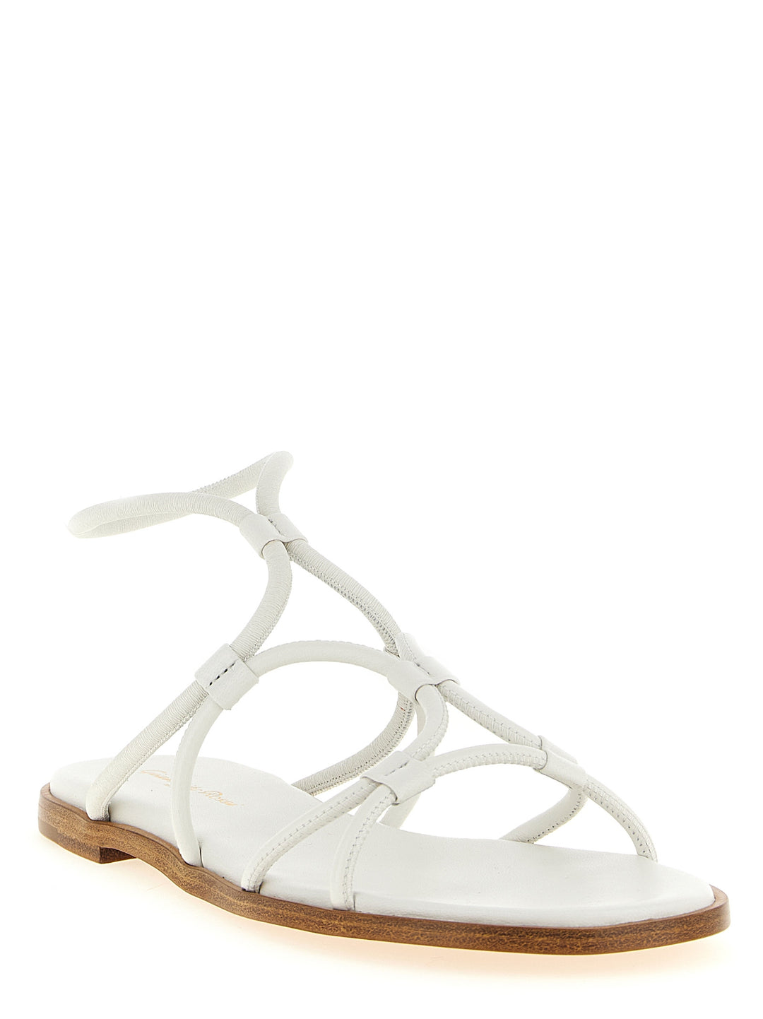 Gianvito Rossi G32574 Sandals - White | be248d2a7b0ed413114d128afbe39ab4cf78c35b