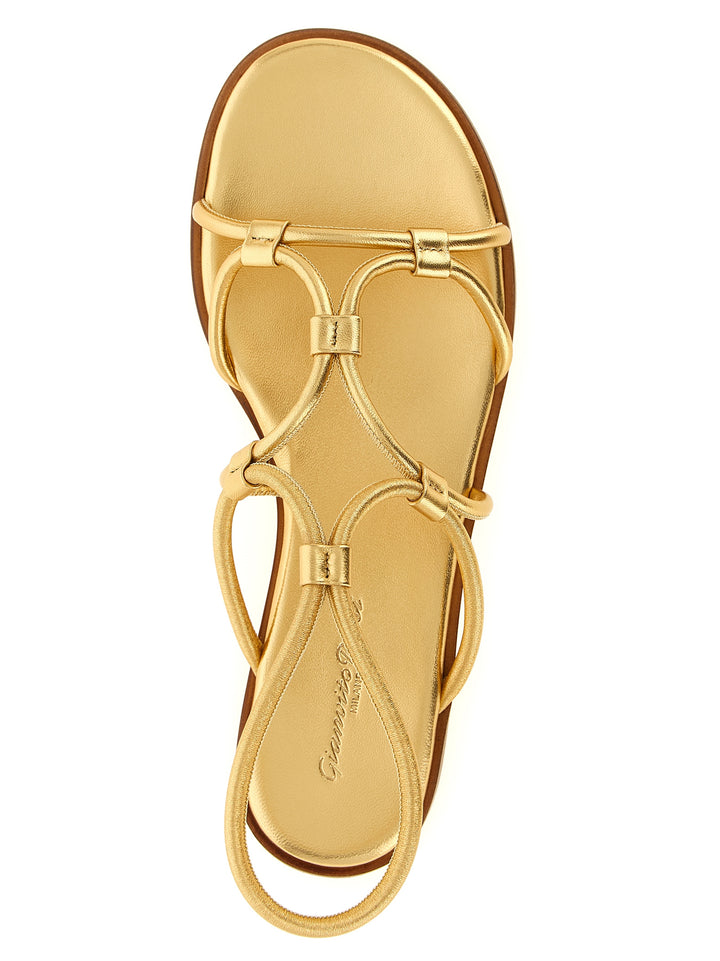 Gianvito Rossi G32574 Sandals - Gold | 590b567b3e58bfebcc9e116c129821d55b95700d
