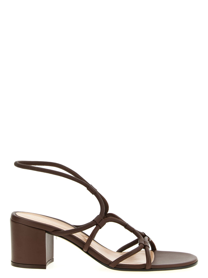 Gianvito Rossi G32601 Sandals - Brown | 7d3b5b631b60623e5448cee3b0b554c411f17dce