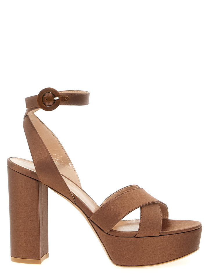 Gianvito Rossi Sabrina Sandals - Brown | 38fc7bddfa8fa4443e3d3016cc6fe0c2a5a4c39f