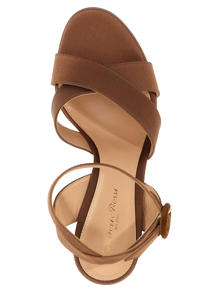 Gianvito Rossi Sabrina Sandals - Brown | 1e76303223b58ce4b25e185ad53985c33eae256f