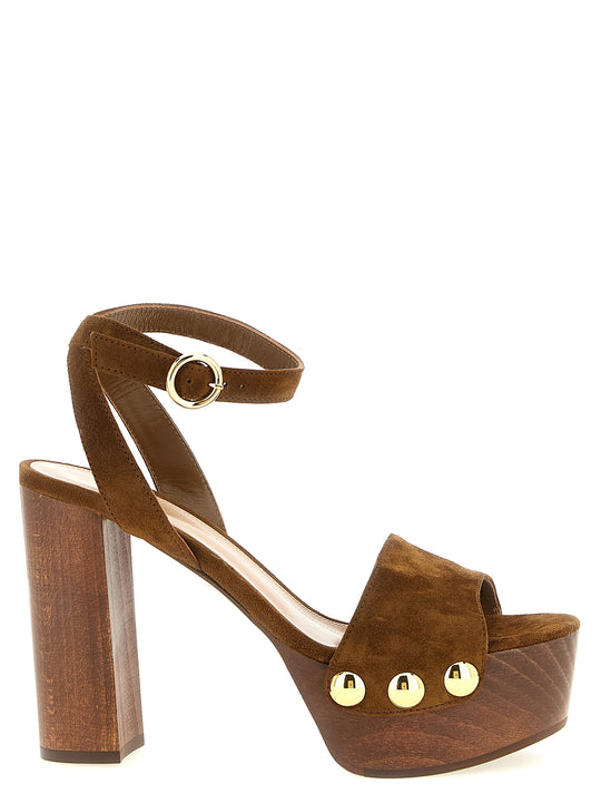 ArdéA Sandals Brown