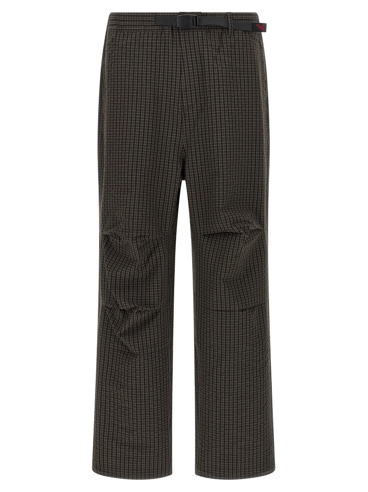 Gramicci Northside Plaid Pants - Brown | a6ec1d9c657d15b7f3466458efec684573a742ba