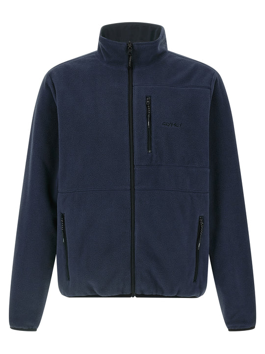 Thermal Fleece Reversible Puffer Jackets Blue