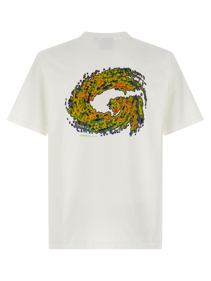 Gramicci Hurricane T-shirt - White | 1003fab7b1b0cc2acecfa5d659feb7351d7adb41