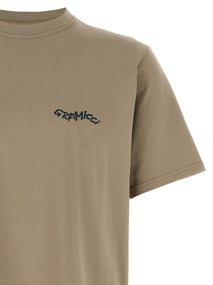 Gramicci Gecko T-shirt - Beige | ef44296cd8c2c0e24f0393187a29140e7569716b
