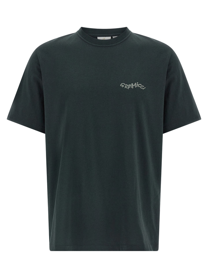 Gramicci Gecko T-shirt - Black | d2f8ed6d3b08971670e9fdb9657c5e1503f7b22d