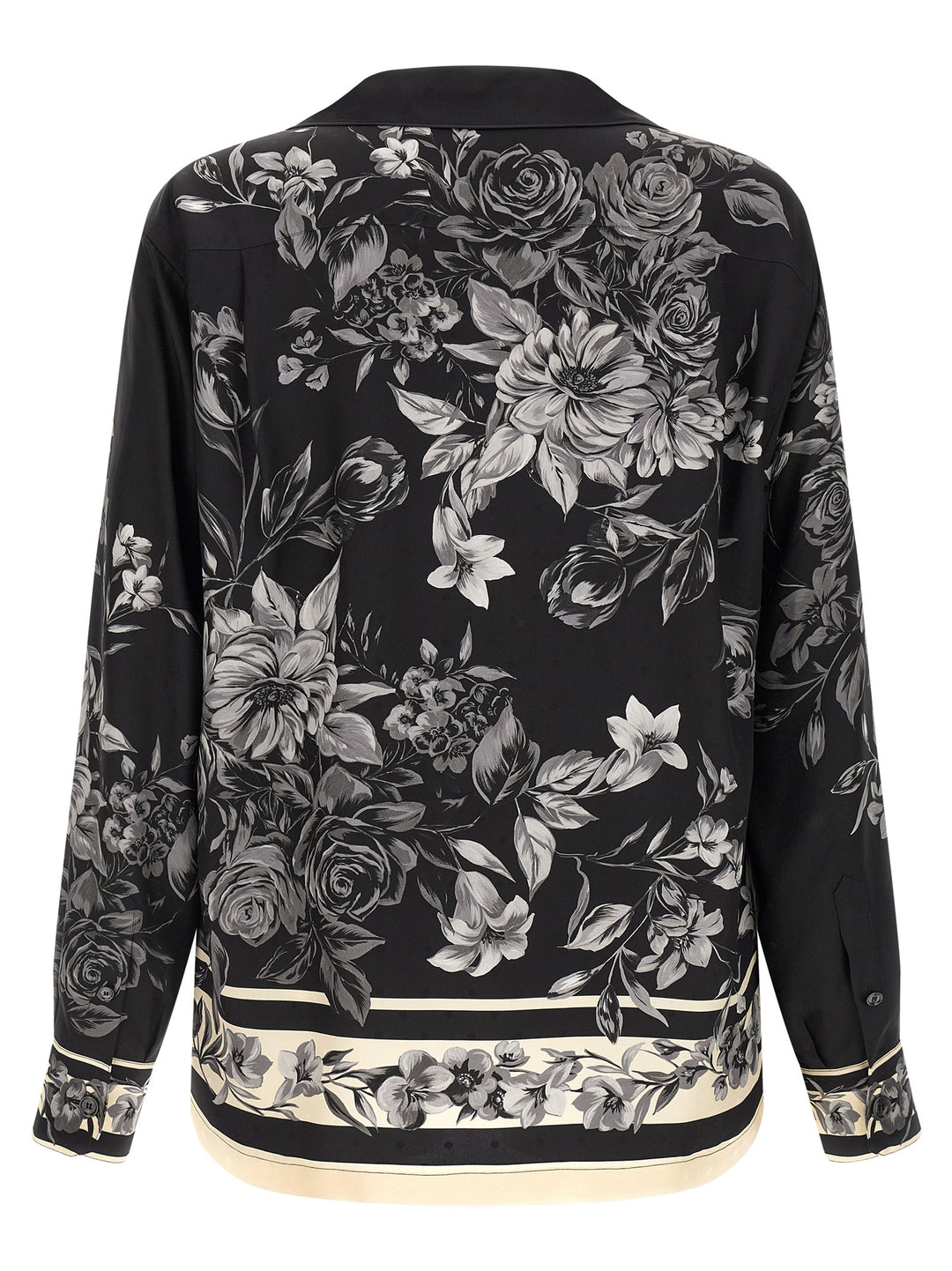 Dolce & Gabbana Bouquet Fiori Shirt and Blouse - Black | 48f1ed106779326fe8952c7ea2062a8253ceb1d8