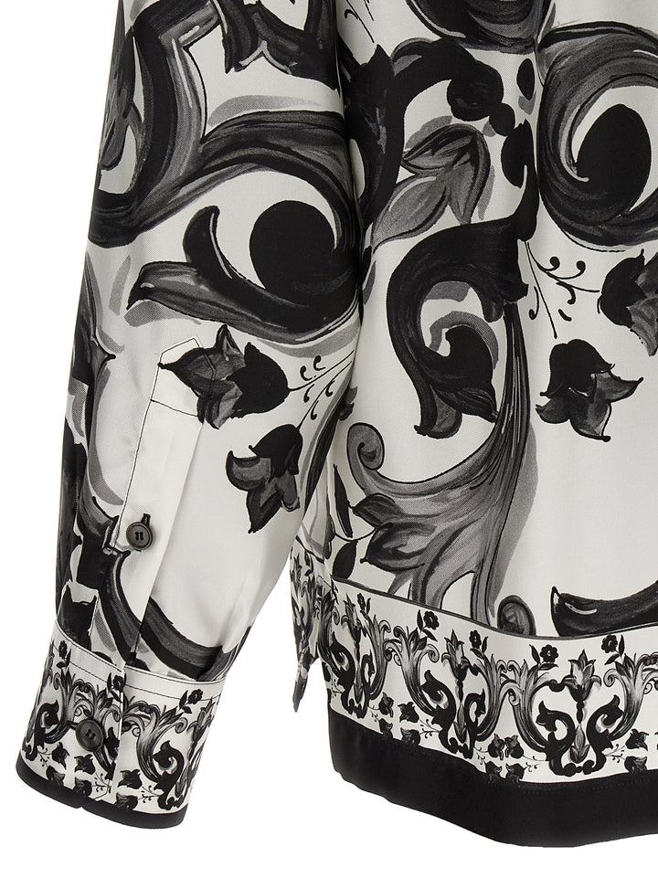 Dolce & Gabbana Vanity Shirt and Blouse - White/Black | d3ed6f15b5df09c4f8703ba81584e1b4a7aaccde