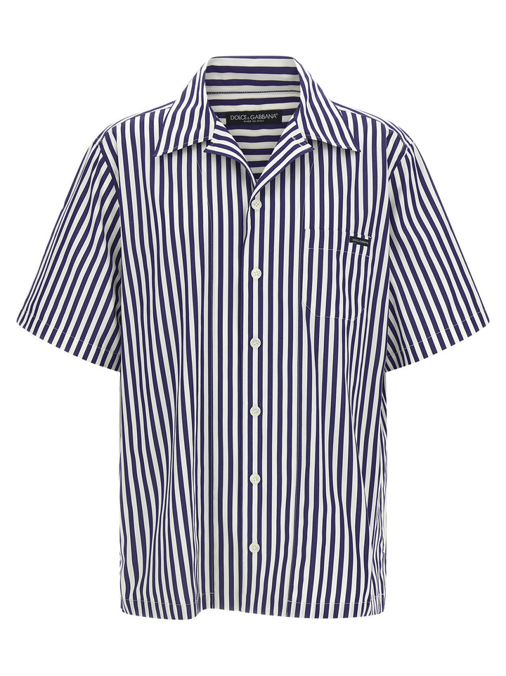 Dolce & Gabbana Striped Shirt Shirt and Blouse - Blue | bd12757b5de51891e7f6cbdc4bbe398792c49e2b