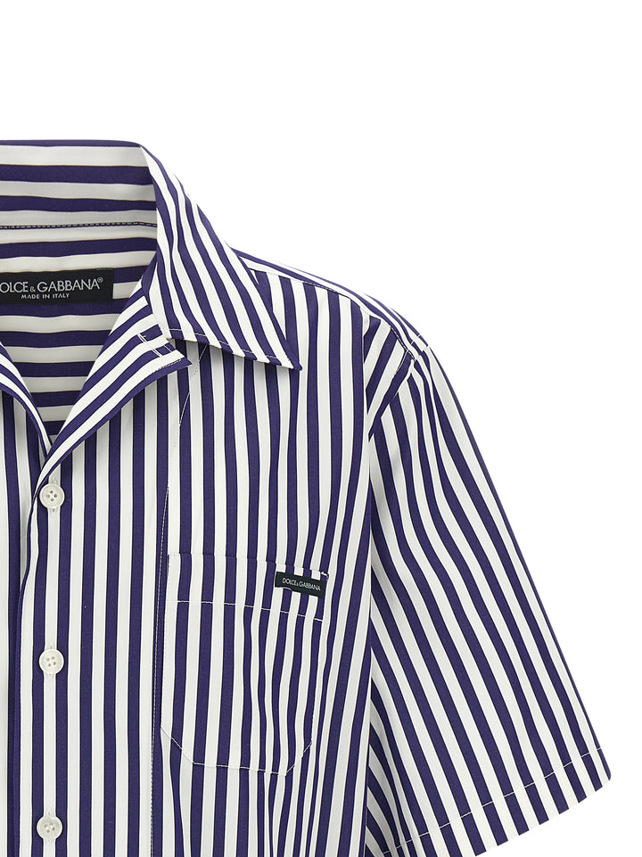 Dolce & Gabbana Striped Shirt Shirt and Blouse - Blue | 62b2eeb50638bf34311ef08acb3f518f8a6890f6